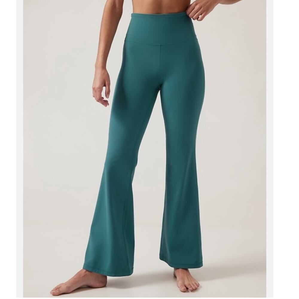 Athleta Teal Elation Flare Pants